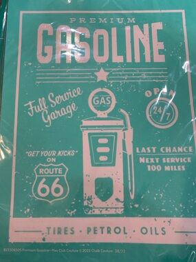 NIP Chalk Couture Size B Stencil Premium Gasoline